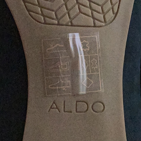 NWOT Aldo Blue suede shoes - Picture 6 of 8